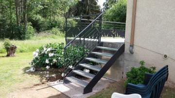 Escaliers en métal sur-mesure